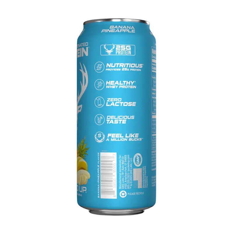Lightly carbonated Protein soda-HighProtein, Zero sugar (4 cases /12 cans)